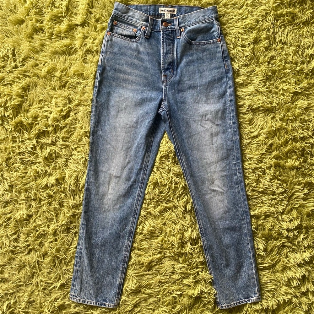 Rivet & Thread Vintage Crop Jeans From Madewell